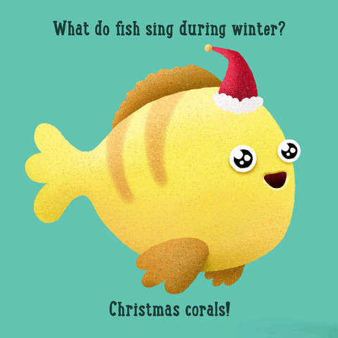 What do fish sing during winter?