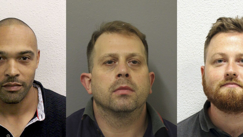 3 men sentenced to over a century in prison after plot to kill a ringleader in UK