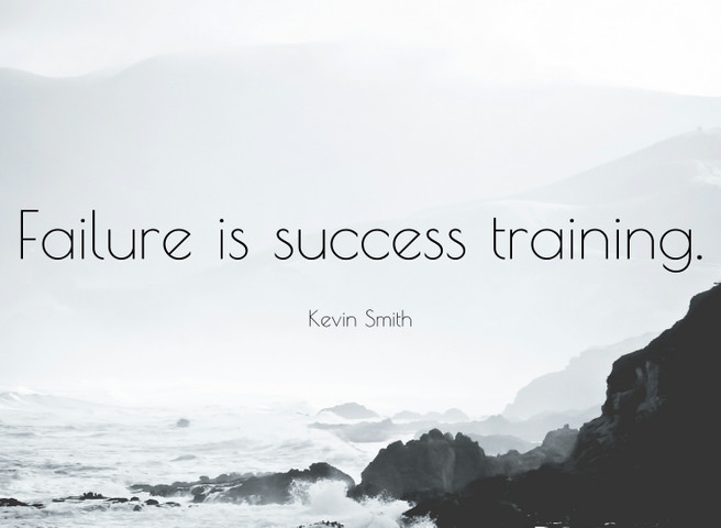 Failure is success training