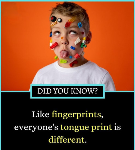 Like fingerprints, everyone