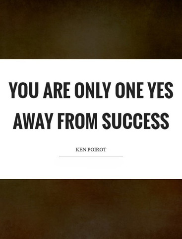 You are only one 