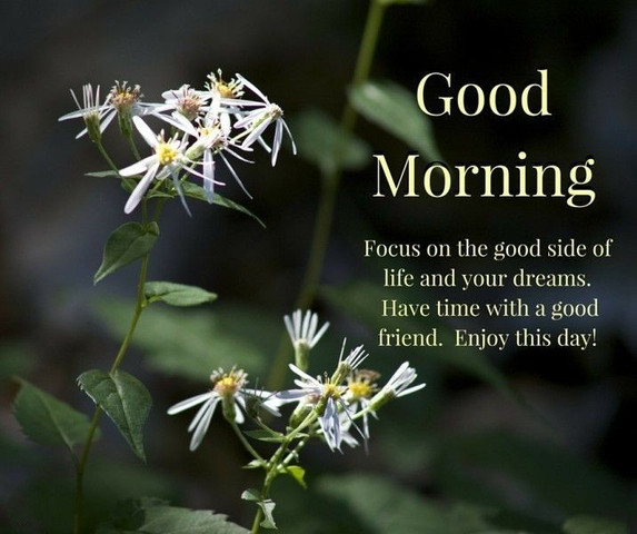 Focus on the good side of life and your dreams. Have time with a good friend. Enjoy this day!