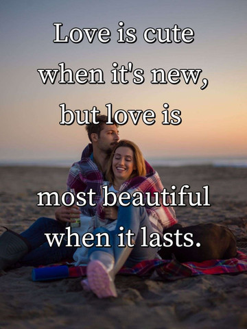 Love is cute when it