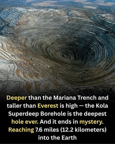 Deeper than the Mariana Trench and taller than Everest is high