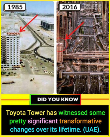 Toyota Tower has witnessed some pretty significant transformative