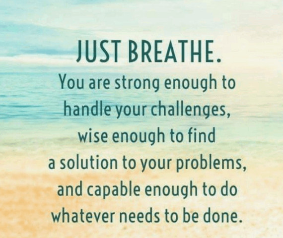 You are strong enough to handle your challenges
