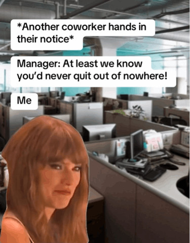 Another coworker hands in their notice