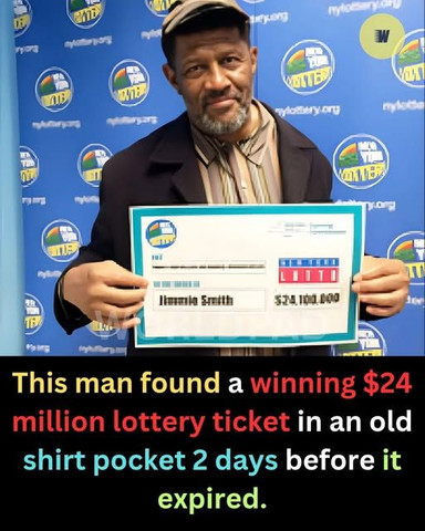 This Man Found A Winning $24 Million Lottery Ticket