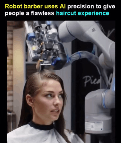 Robot barber uses Al precision to give people a flawless haircut experience