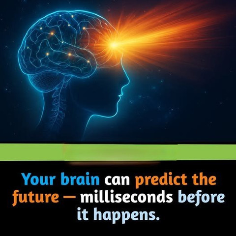 Your brain can predict the future - milliseconds before it happens