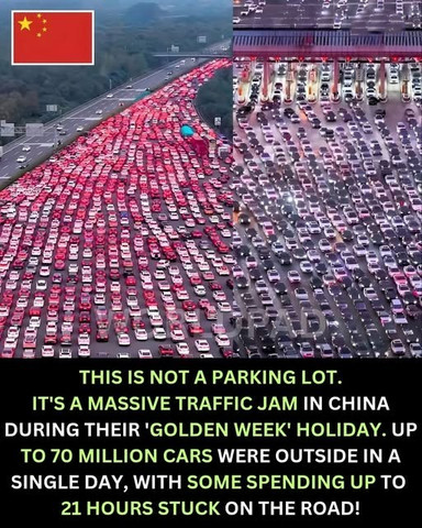 This is not a parking lot. It