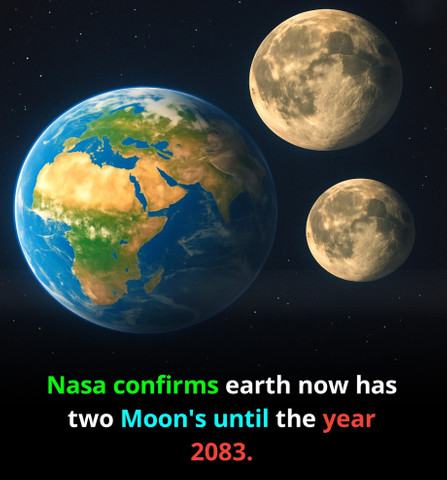 Nasa confirms earth now has two Moon