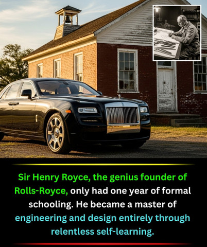 Sir Henry Royce, the genius founder of Rolls-Royce