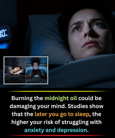 Burning the midnight oil could be damaging your mind