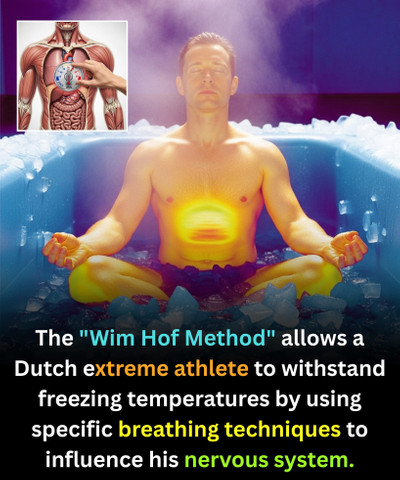 The "Wim Hof Method" allows a Dutch extreme athlete