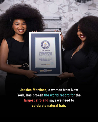 Jessica Martinez a woman from New York has broken the world record